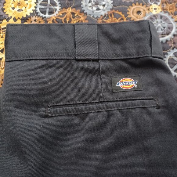 Men's black Dickies 874 pants - Size 35 - Picture 2 of 8